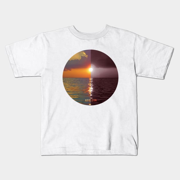 Horizon Kids T-Shirt by Crazydodo